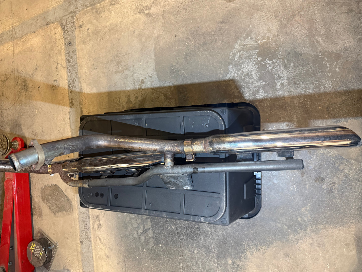 2001-2016 Harley Davidson Heritage Softail Classic Python Full Dual Exhaust