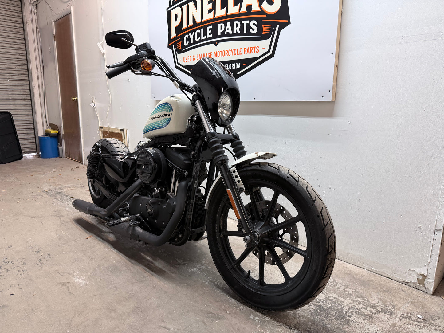 2014-2022 Harley Davidson Sportster XL1200 OEM Headlight w/ Bracket