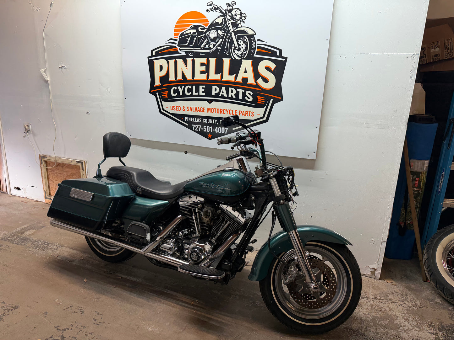 1999-2013 Harley Davidson Road King OEM Front Brake Line 43350-96C