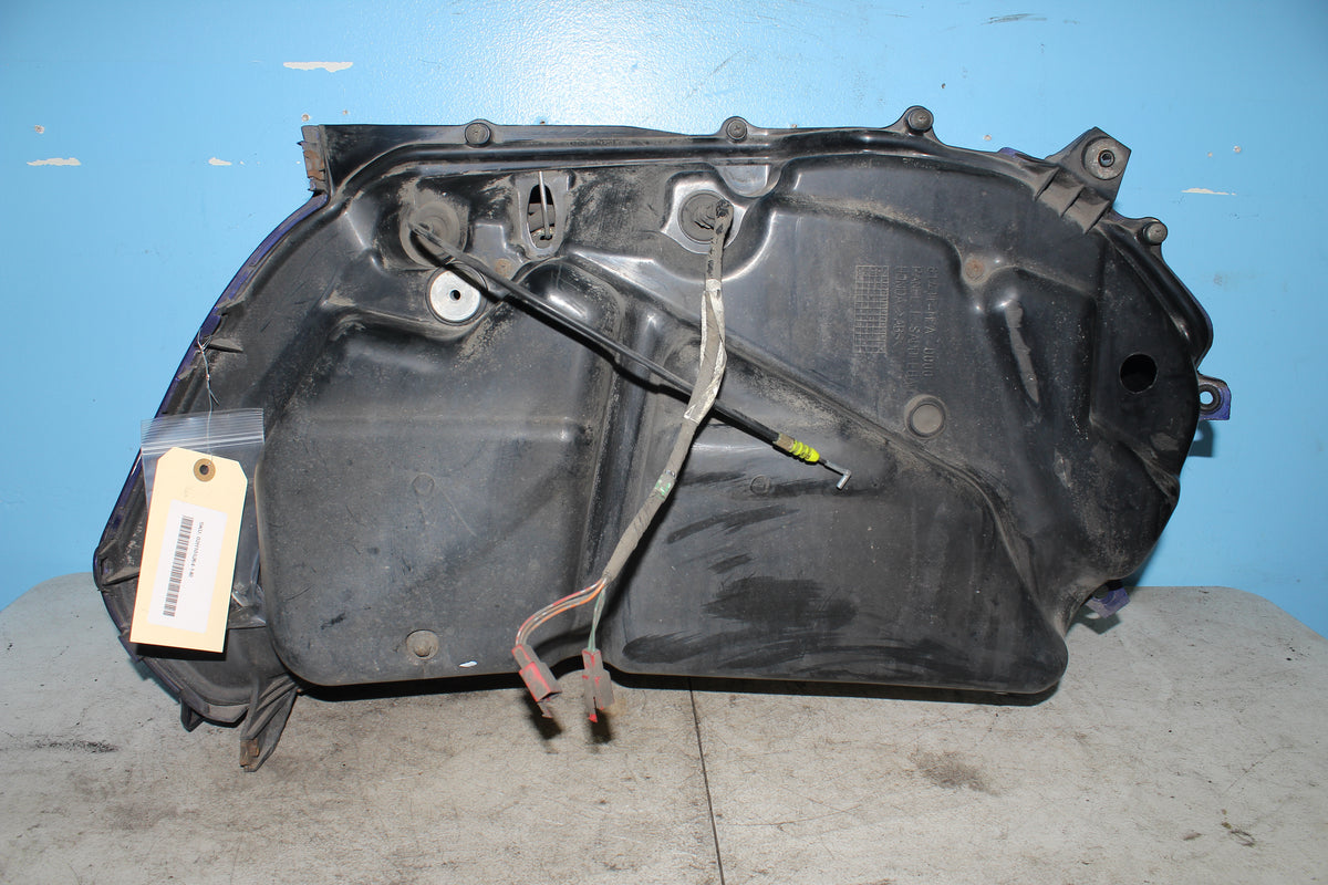 01-10 Honda Goldwing GL1800 Left Saddlebag Storage Box Luggage Bag Blue