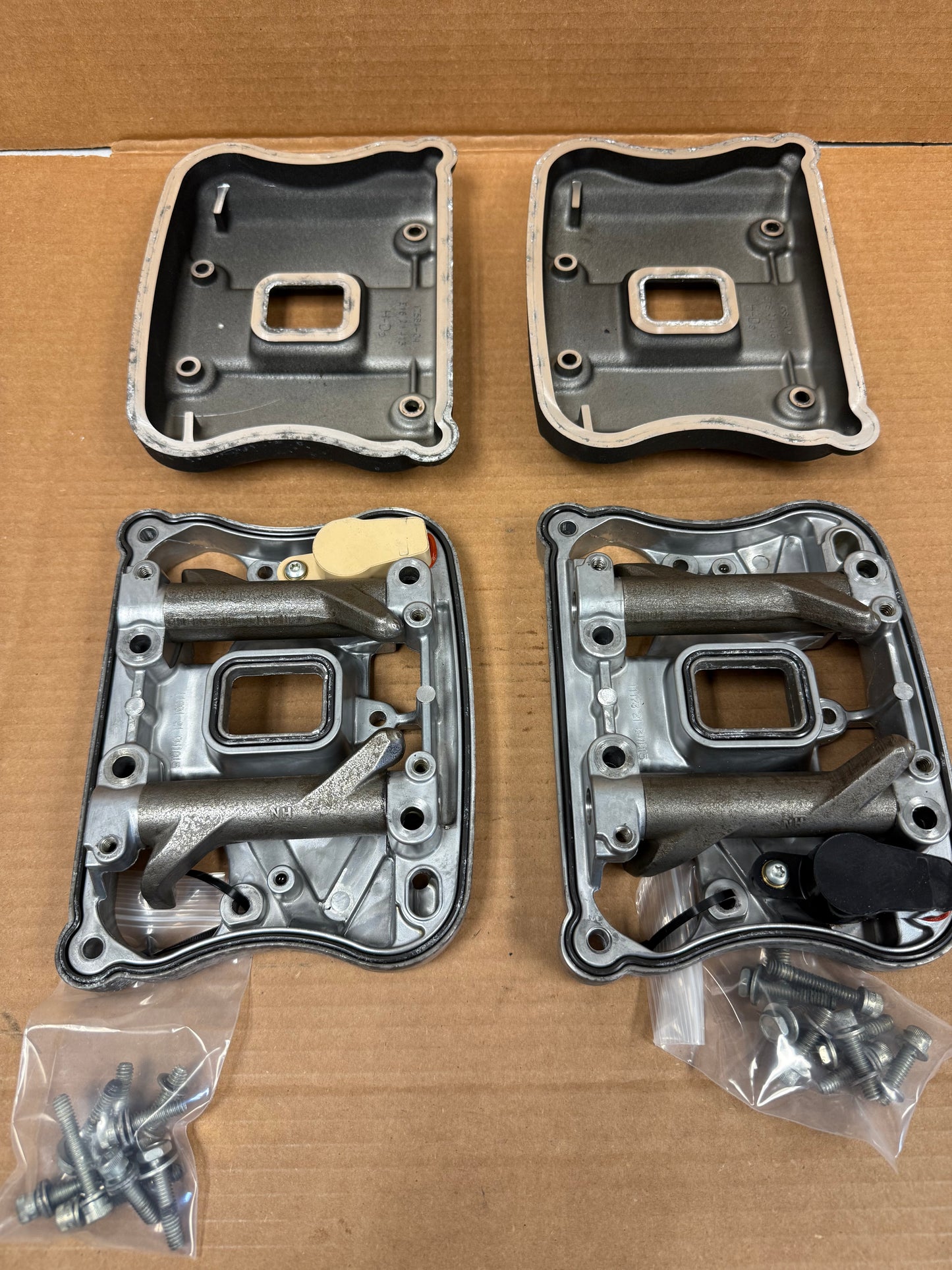 2009-2022 Harley Davidson Sportster OEM Rocker Box Cover Set ( F & R )