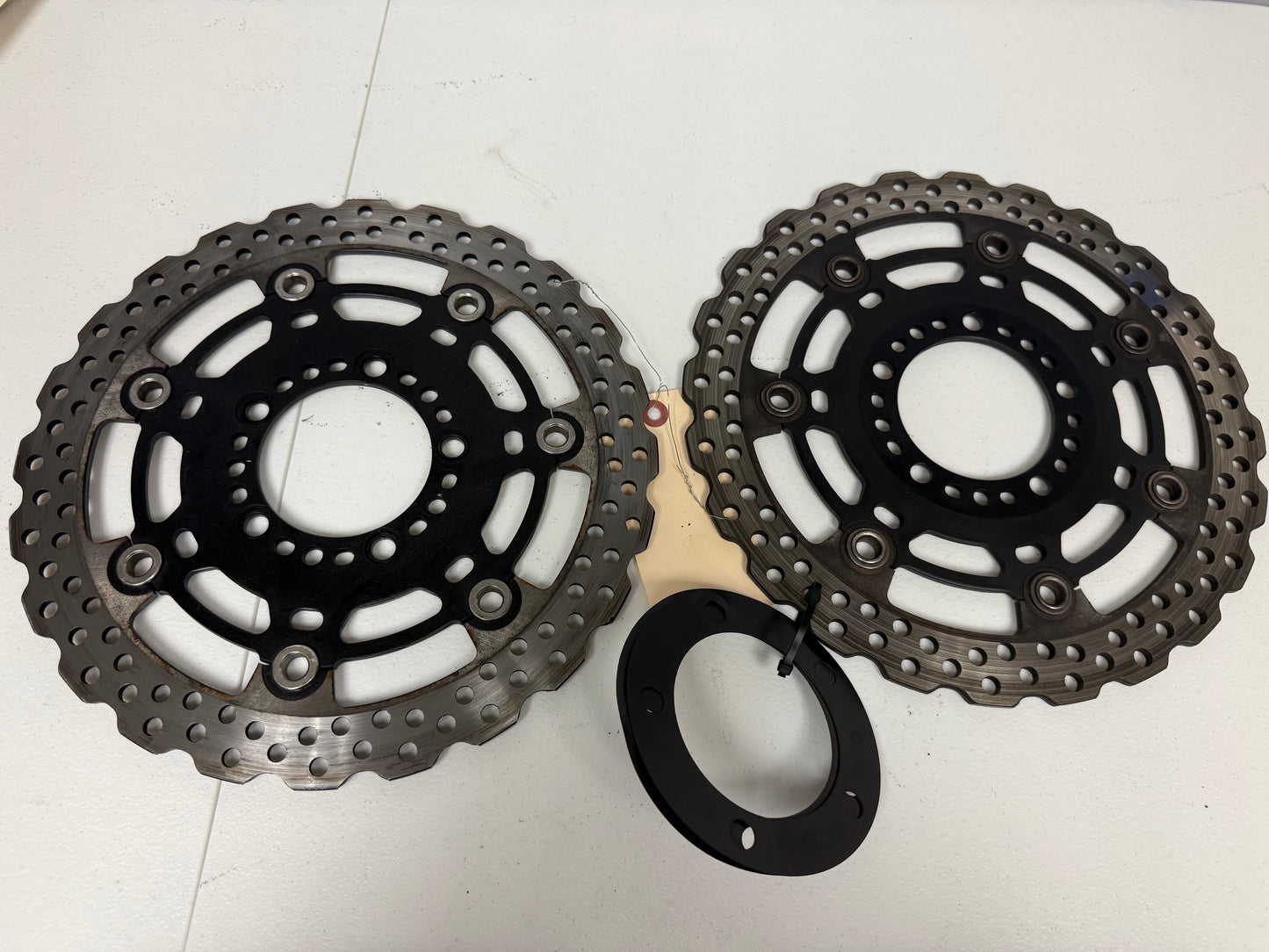 2012-2016 Kawasaki Ninja OEM Front Rotors 41080-0161-32L w/Gaskets