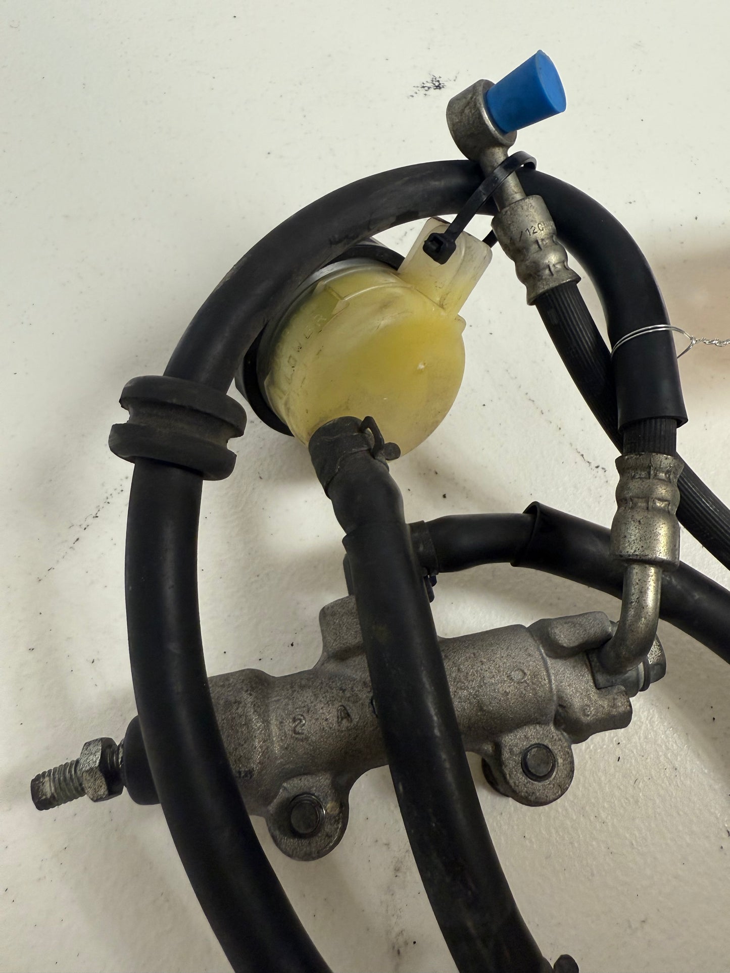2012-2016 Kawasaki Ninja OEM Rear Master Cylinder with Lines