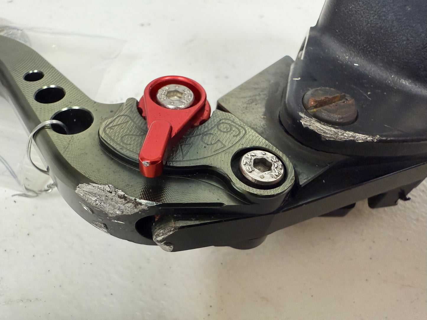 2012-2016 Kawasaki Ninja OEM Front Master Cylinder With SZW Adjustable Lever