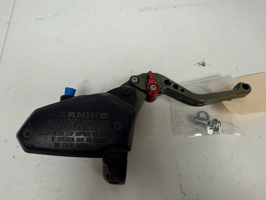 2012-2016 Kawasaki Ninja OEM Front Master Cylinder With SZW Adjustable Lever