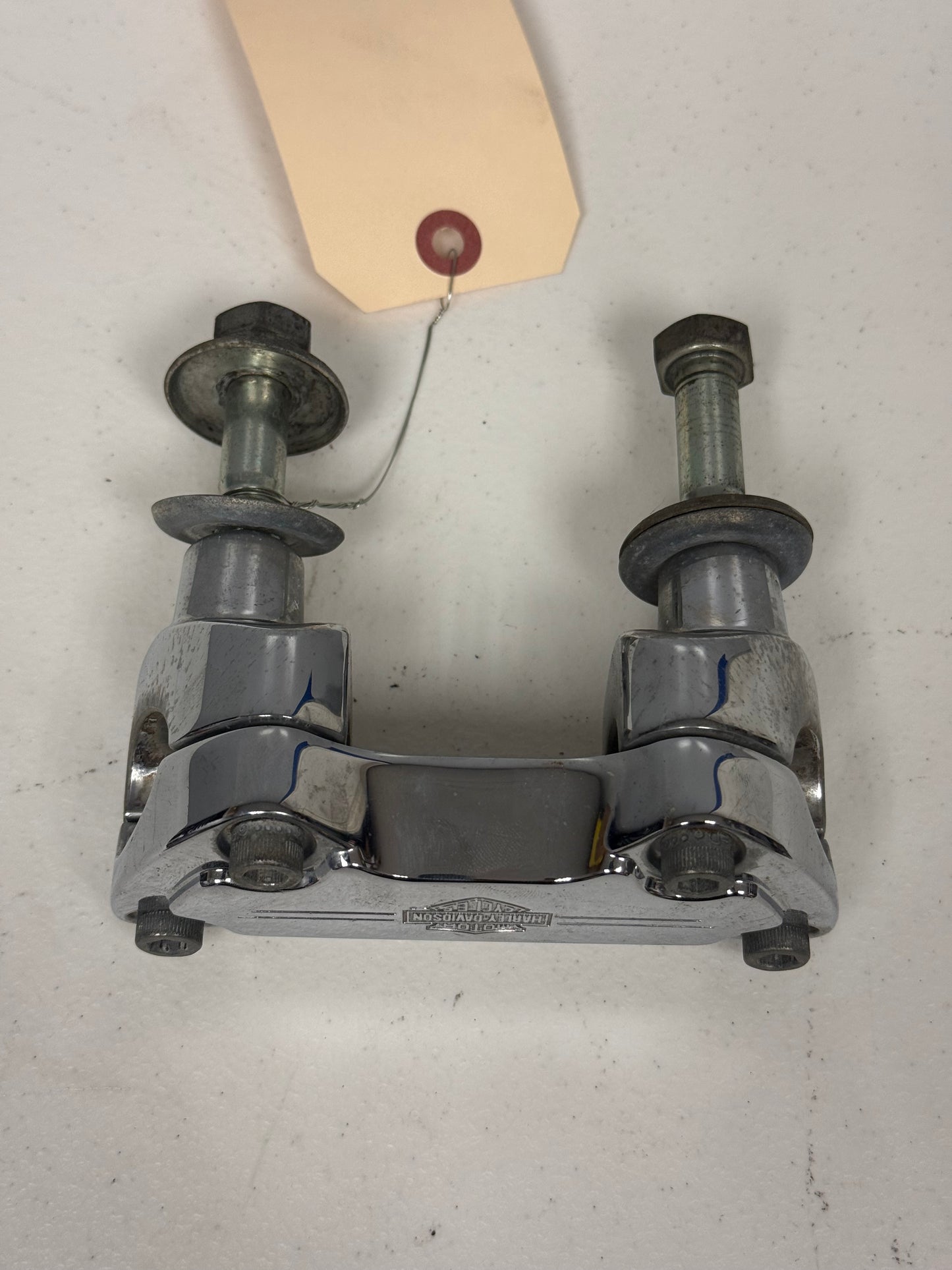 2001-2016 Harley Davidson Heritage Softail Classic OEM Bar Clamp and Risers