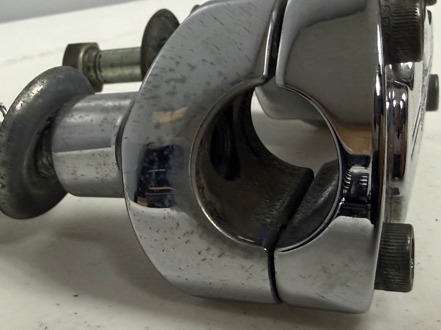 2001-2016 Harley Davidson Heritage Softail Classic OEM Bar Clamp and Risers