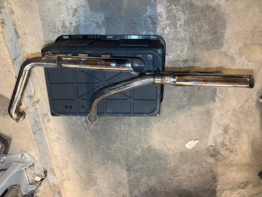 2001-2016 Harley Davidson Heritage Softail Classic Python Full Dual Exhaust