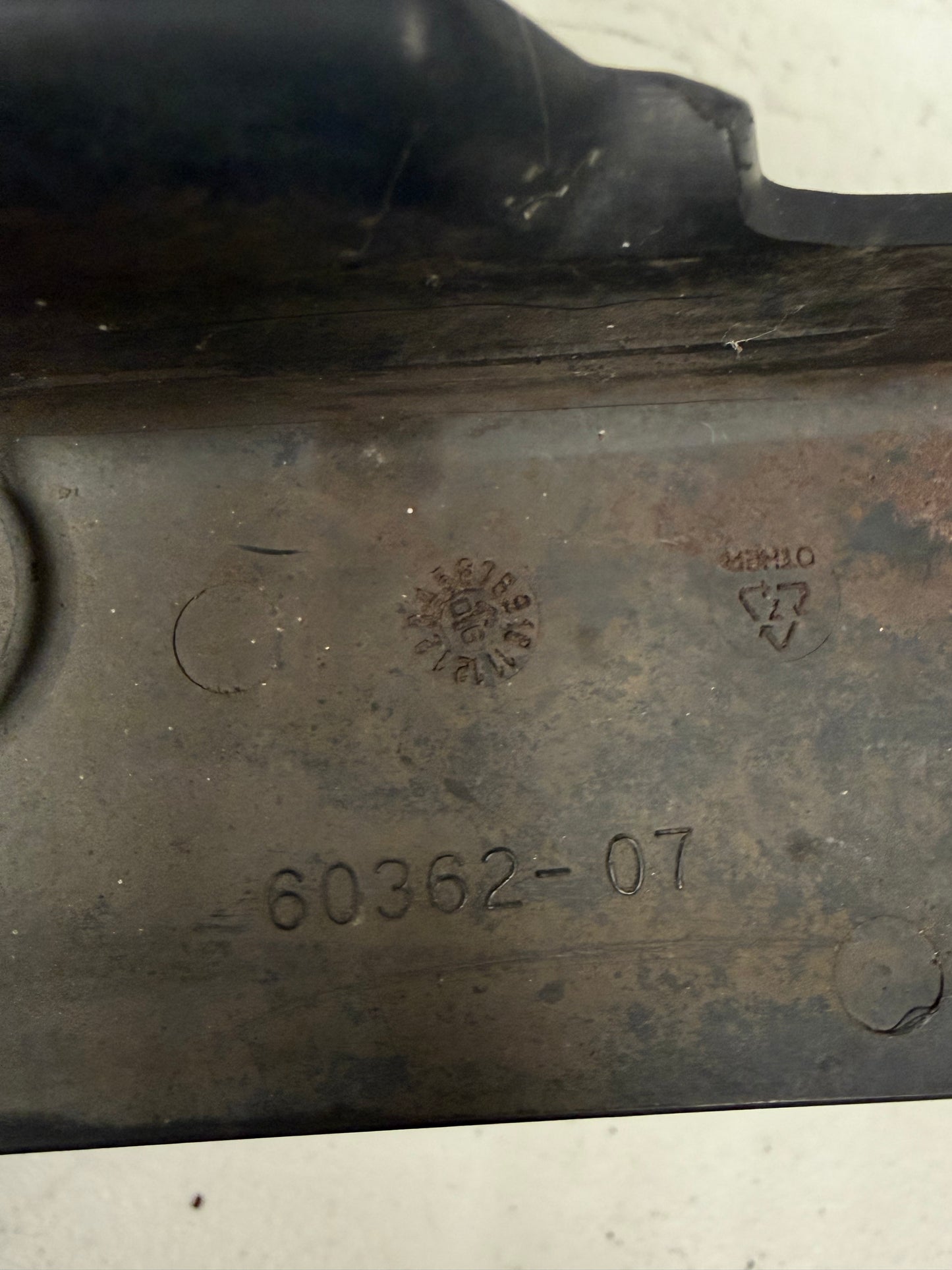 01-16 Harley Davidson Heritage Softail Classic OEM Lower Belt Guard / Deflector