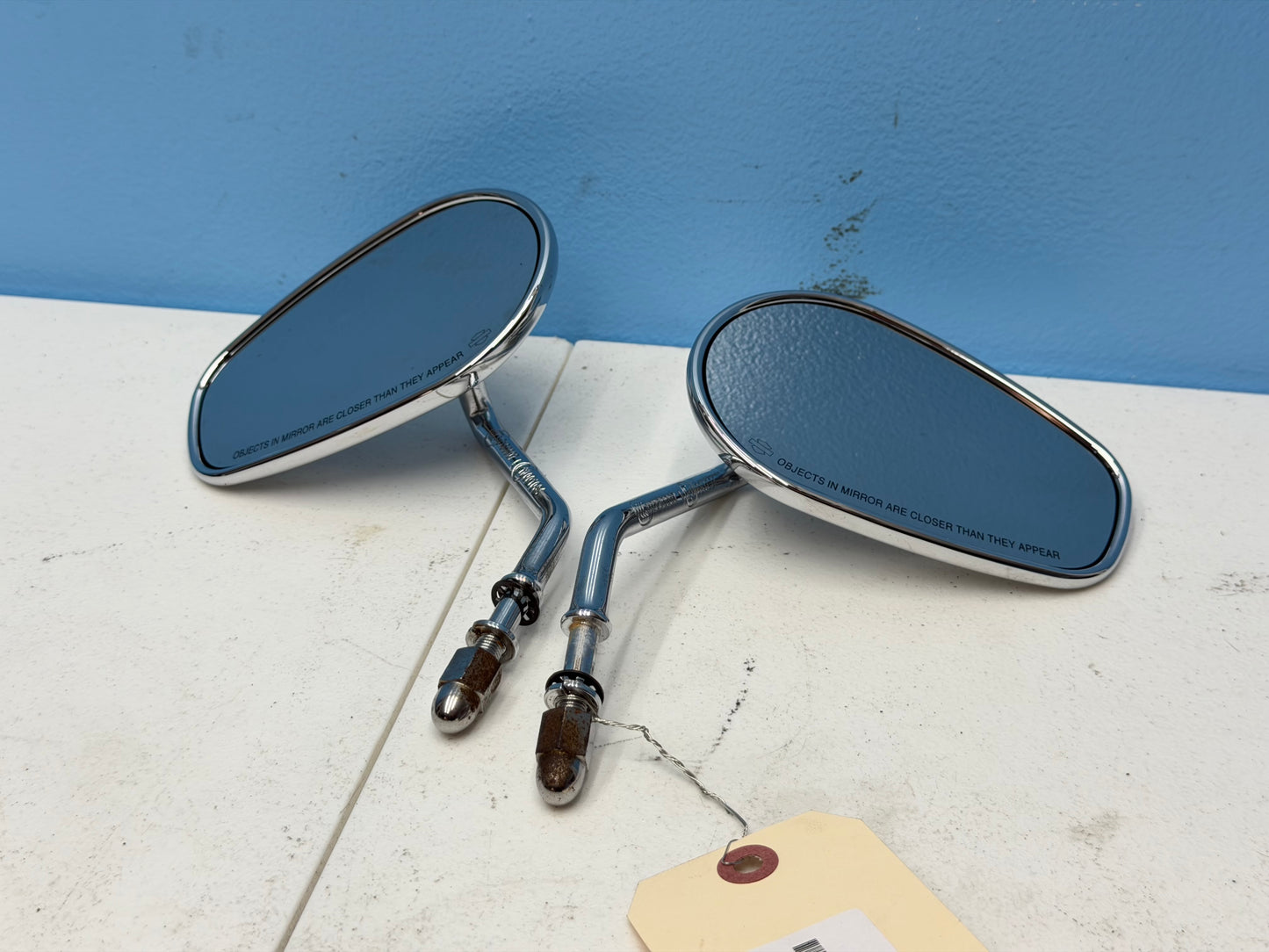 96-13 Harley Davidson Electra Glide Ultra Limited OEM Mirror Set