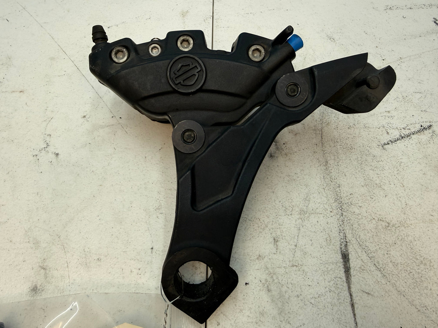 96-13 Harley Davidson Electra Glide Ultra Limited OEM Rear Caliper and Bracket