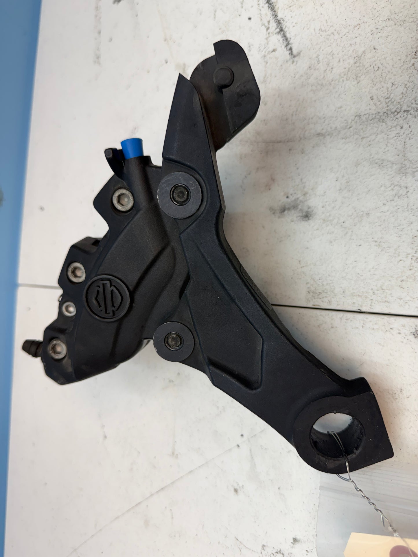 96-13 Harley Davidson Electra Glide Ultra Limited OEM Rear Caliper and Bracket