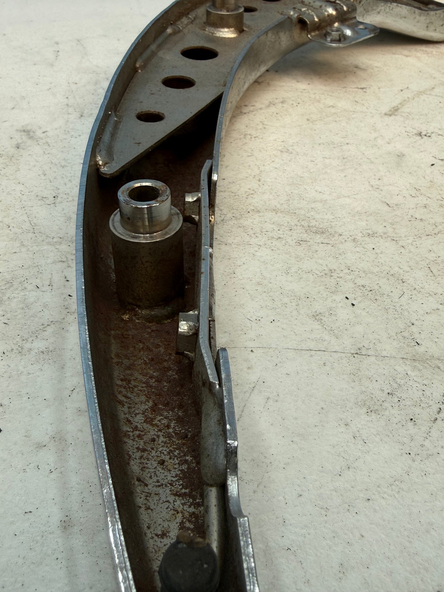 2007-2019 SUZUKI VL800 Boulevard OEM Left Frame Handle / Strut Fender Mount
