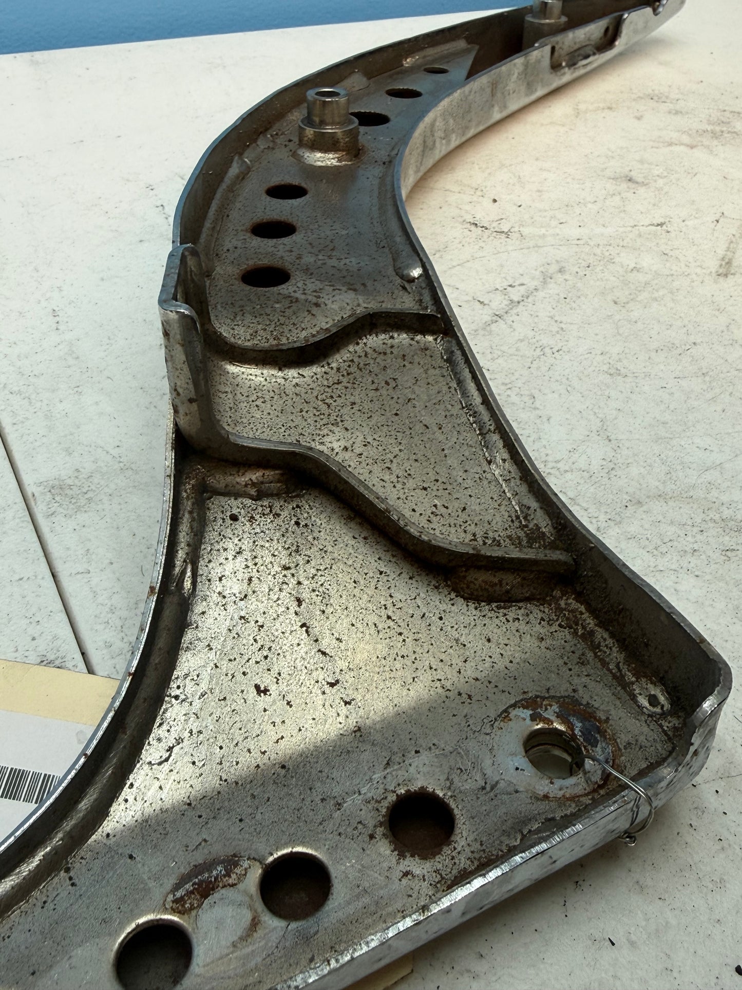 2007-2019 SUZUKI VL800 Boulevard OEM Right Frame Handle / Strut Fender Mount