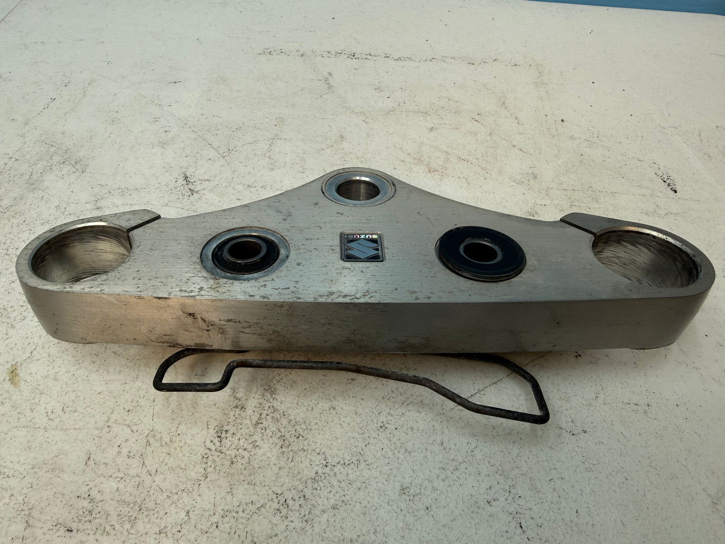 07-19 SUZUKI VL800 Boulevard OEM Boulevard Steering Head Stem / Upr Triple Tree