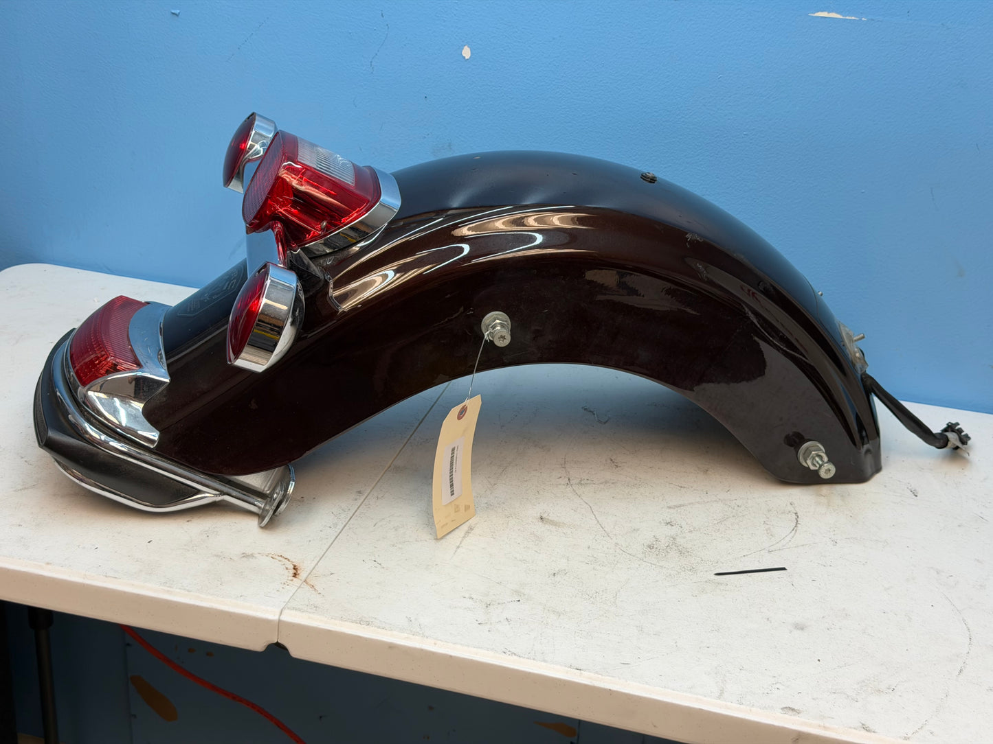 96-13 Harley Davidson Electra Glide Ultra Limited OEM Full Rear Fender Assembly
