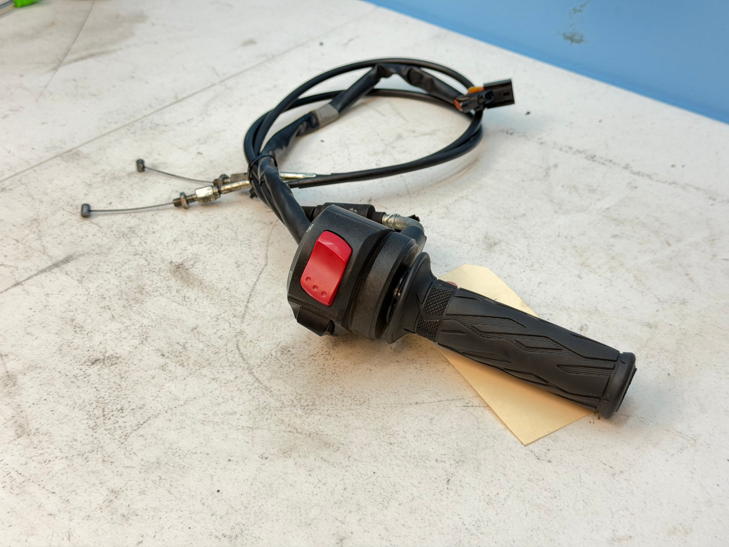 2011-2025 Suzuki GSX-R OEM Twist Throttle / Kill Switch / Throttle Cable