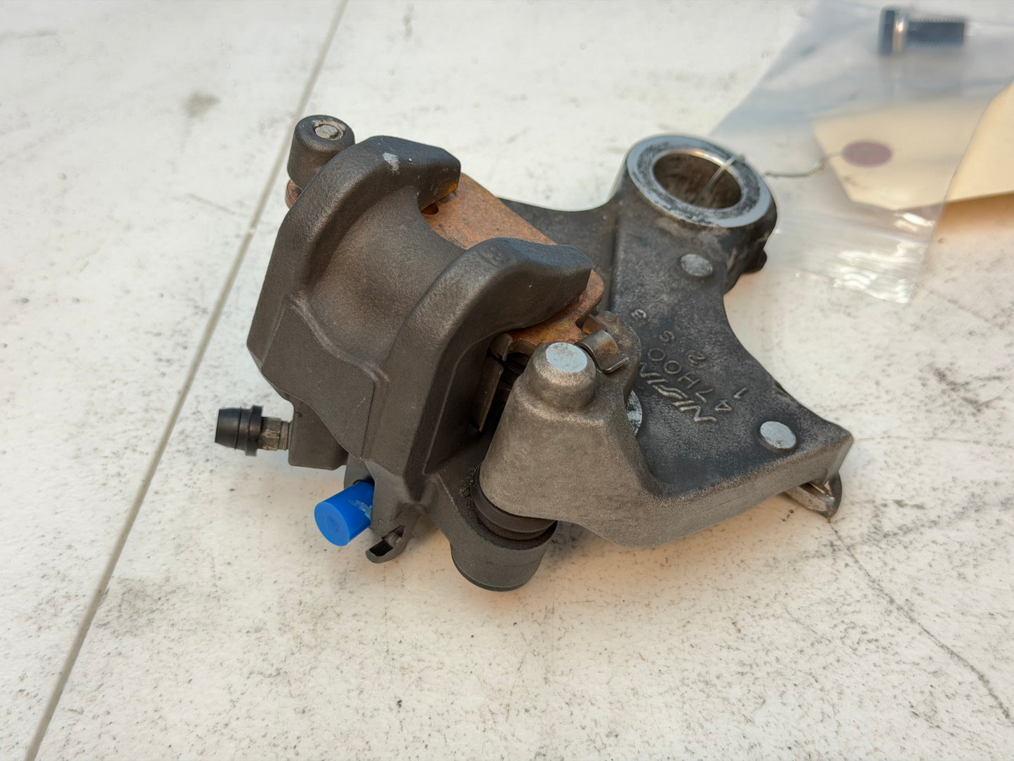 11-25 Suzuki GSXR 600 750 OEM Rear Brake Caliper Mount Bracket 69100-47H10-999