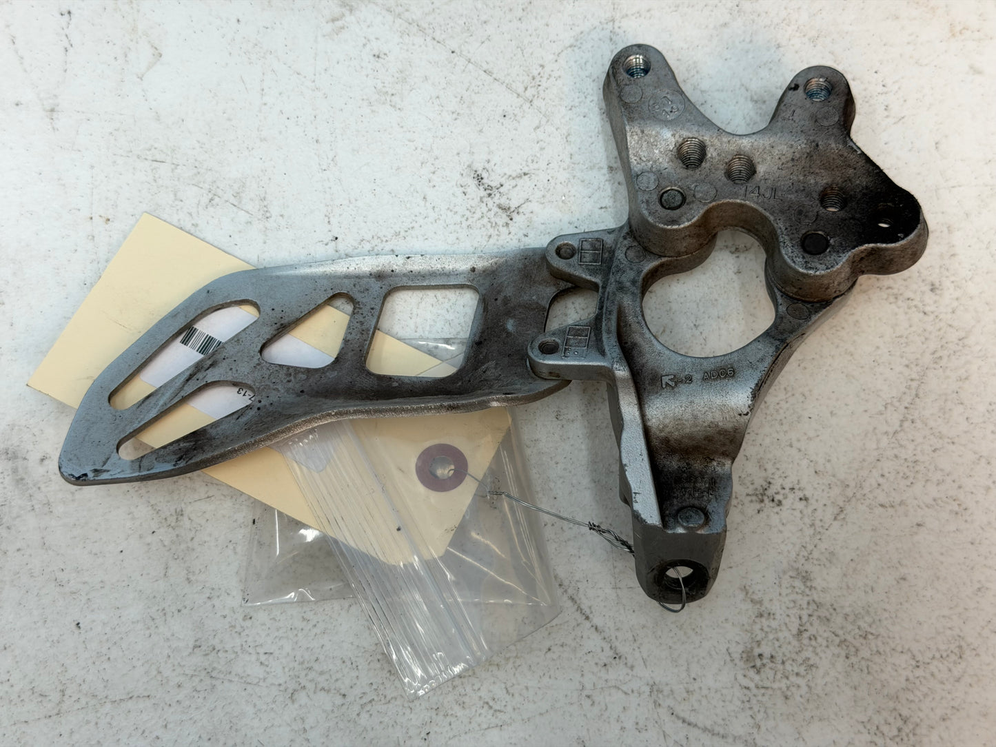 2011-2025 Suzuki GSXR 600 750 OEM Left Foot Peg Mount Bracket Rearset 3PC