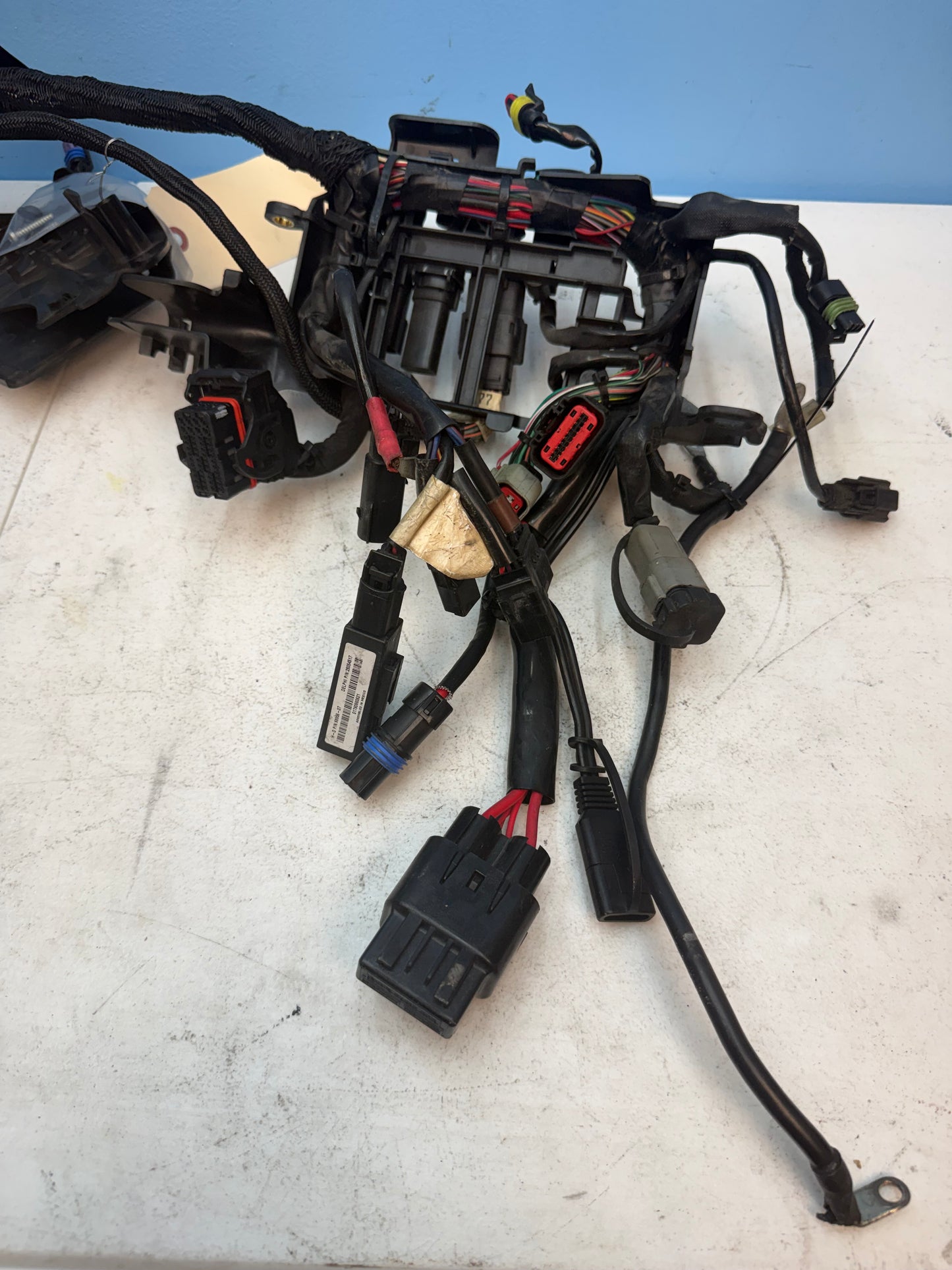 14-22 Harley Davidson Sportster XL1200 OEM Main Wiring Harness Keyless Non-ABS
