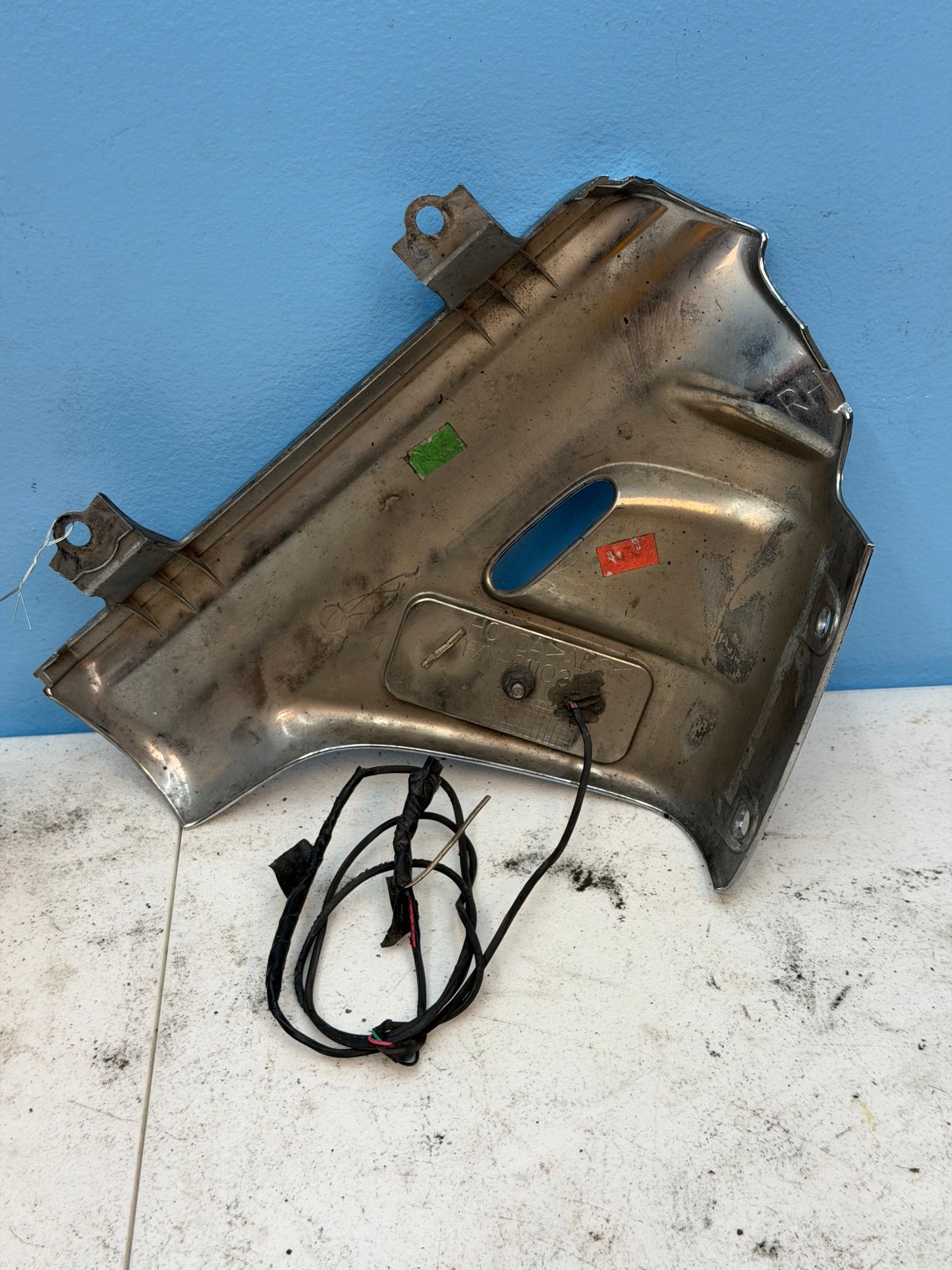 2001-2010 Honda Goldwing OEM Left Shock / Fender Cover 61112-MCA-000
