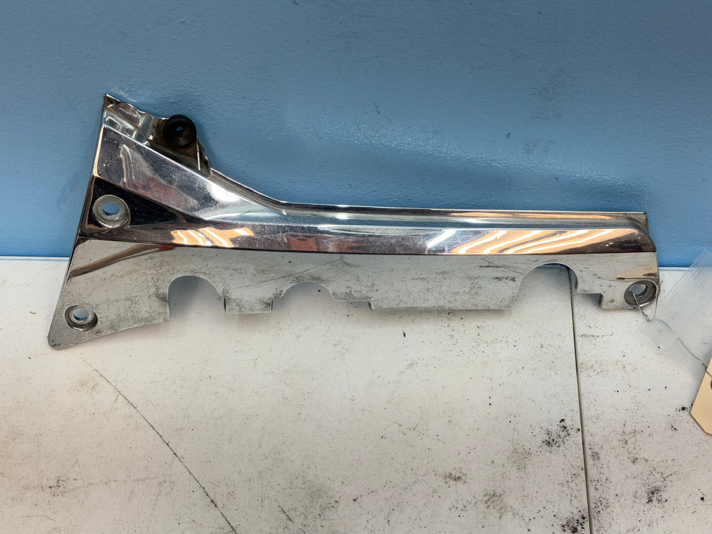 01-10 Honda Goldwing OEM Left Pillion Step Holder / Frame Cover 50741-MCA-000ZA