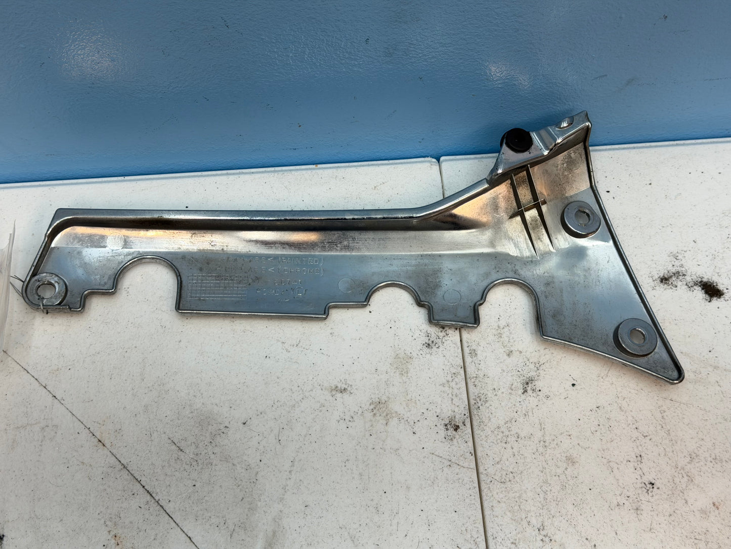 01-10 Honda Goldwing OEM Left Pillion Step Holder / Frame Cover 50741-MCA-000ZA
