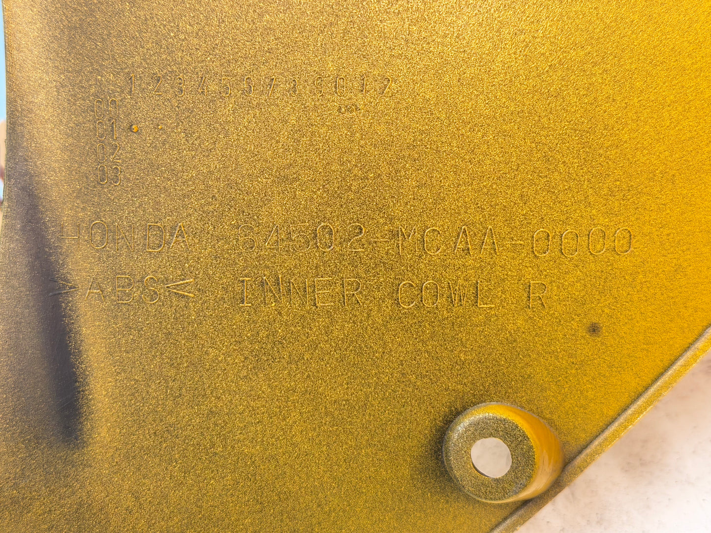 2001-2010 Honda Goldwing OEM Right Inner Cowl 64502-MCA-000ZD