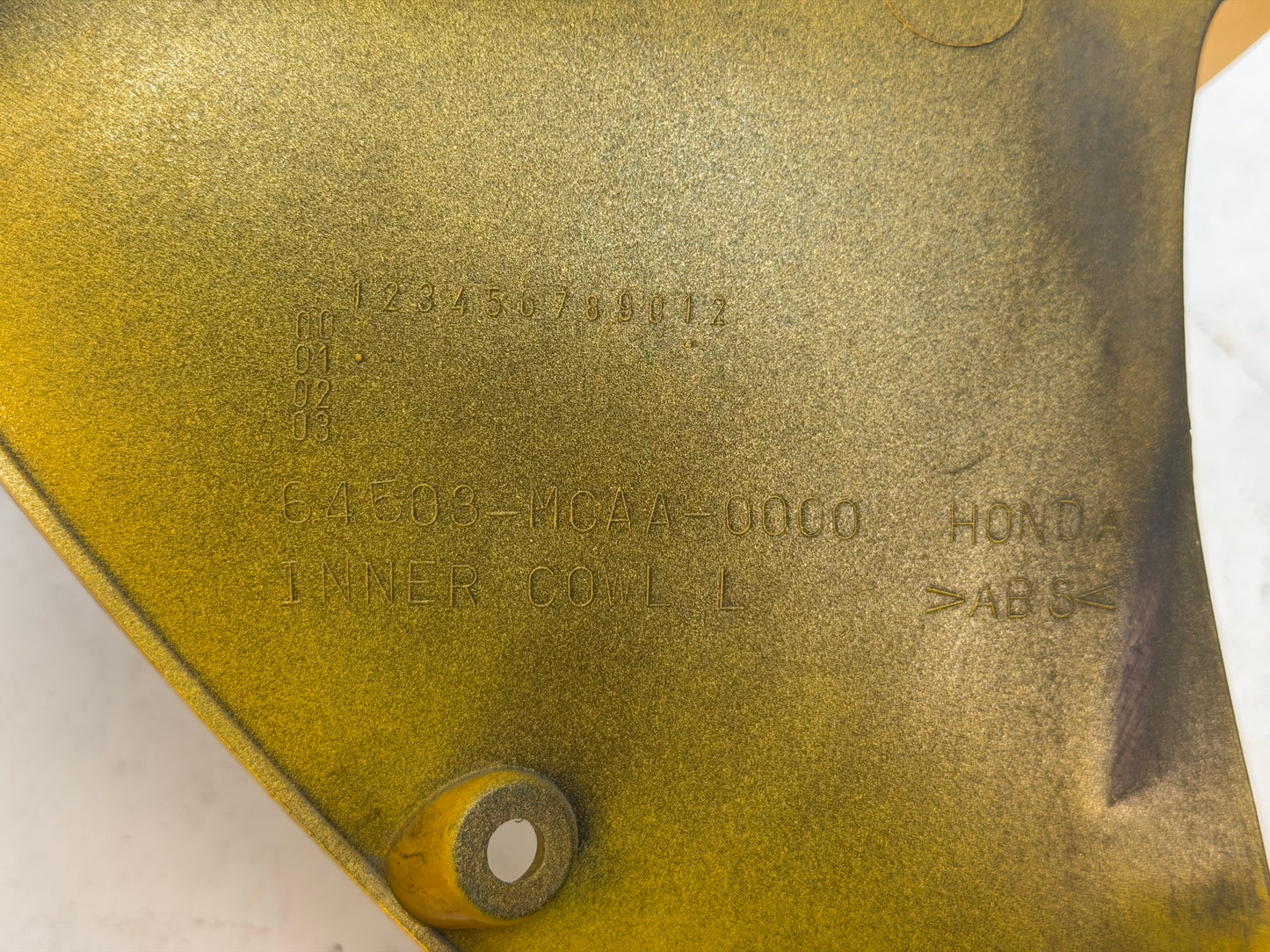 2001-2010 Honda Goldwing OEM Inner Side Cover Panel Left 64503-MCA-000ZD