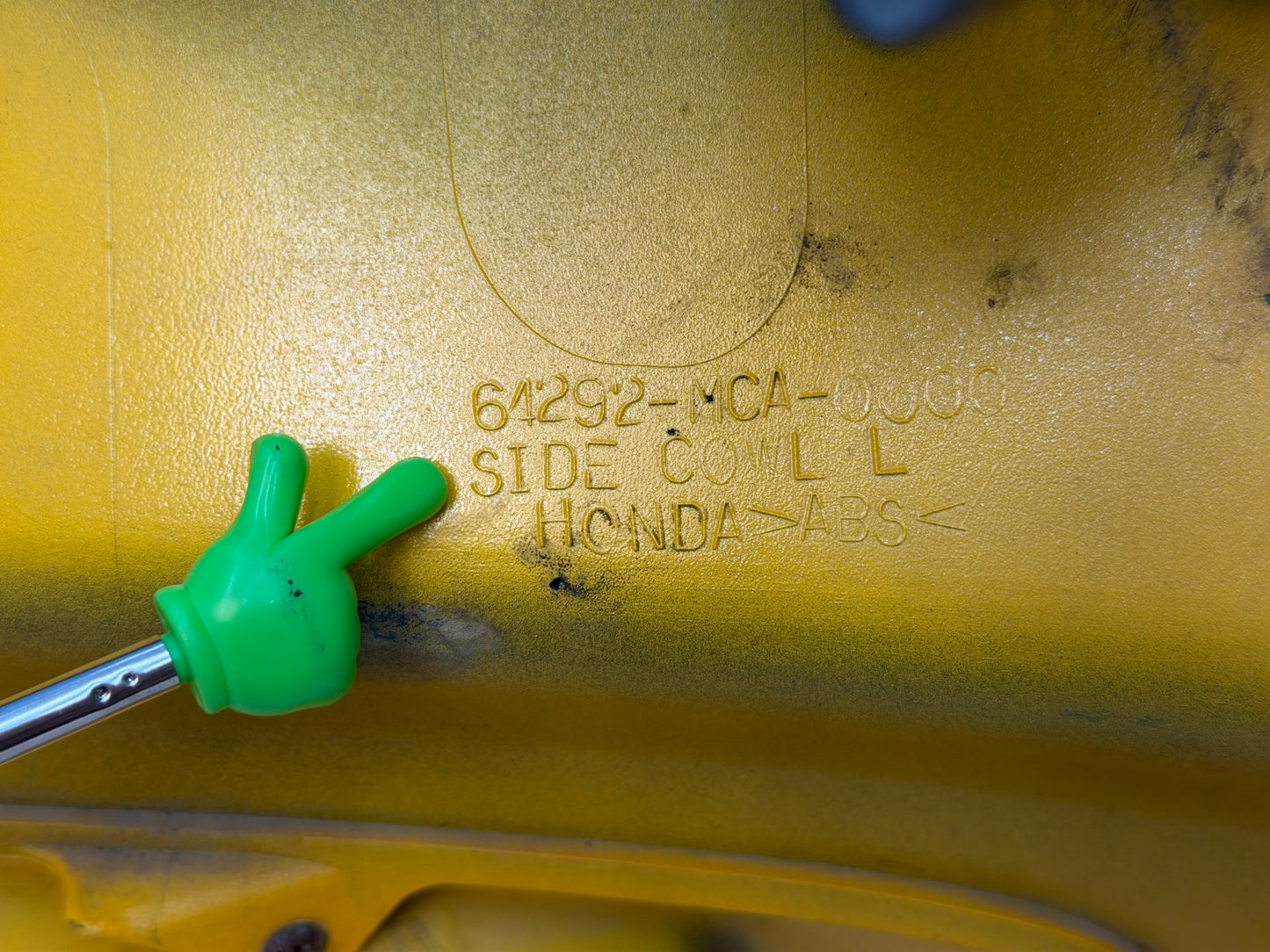 2001-2010 Honda Goldwing OEM Left Fairing Side Cowl Panel 64292-MCA-010ZD