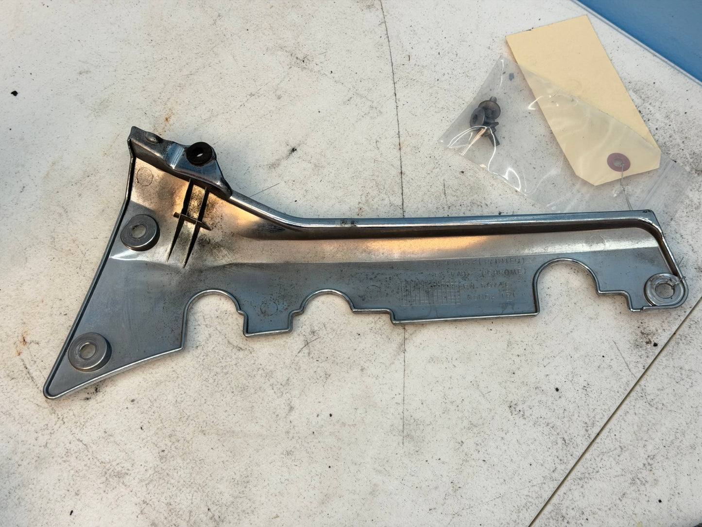 2001-2010 Honda Goldwing OEM Right Mid Step Frame Cover 50740-MCA-000ZA