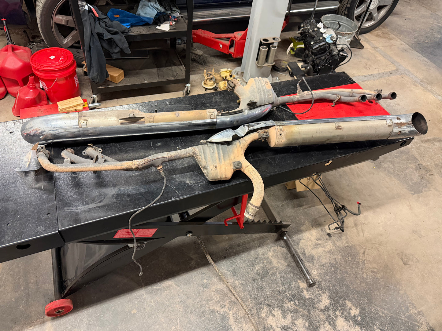 2001-2010 Honda Goldwing OEM Complete Dual Exhaust System