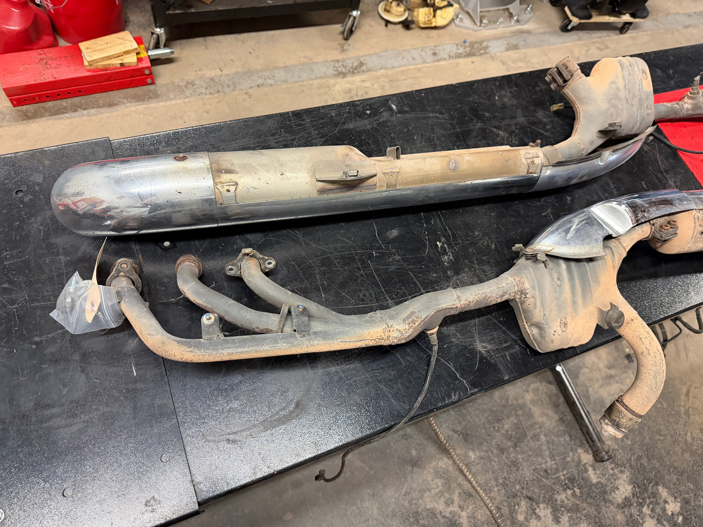 2001-2010 Honda Goldwing OEM Complete Dual Exhaust System