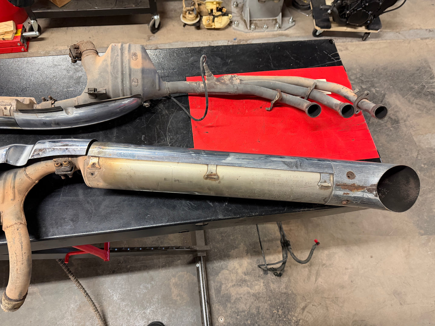 2001-2010 Honda Goldwing OEM Complete Dual Exhaust System