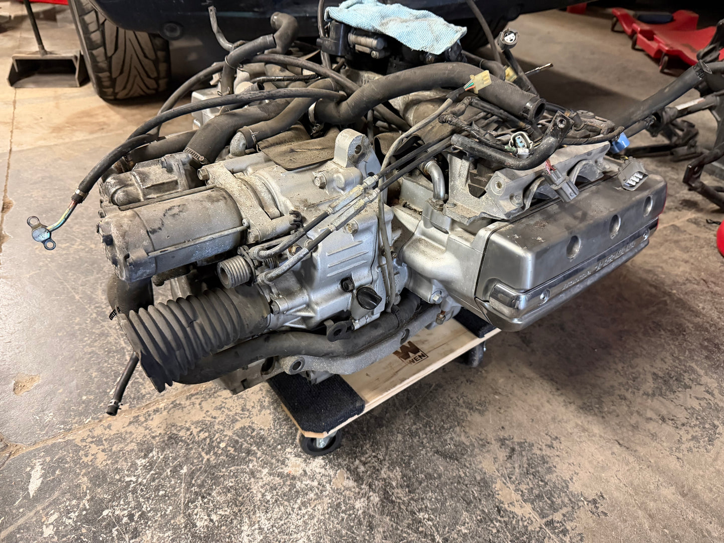 01-10 Honda Goldwing OEM Engine Assembly *Not Tested / Not Locked Up 144K Miles*