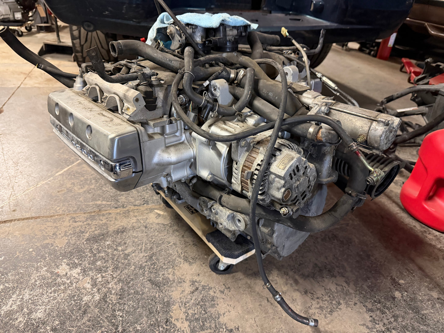 01-10 Honda Goldwing OEM Engine Assembly *Not Tested / Not Locked Up 144K Miles*