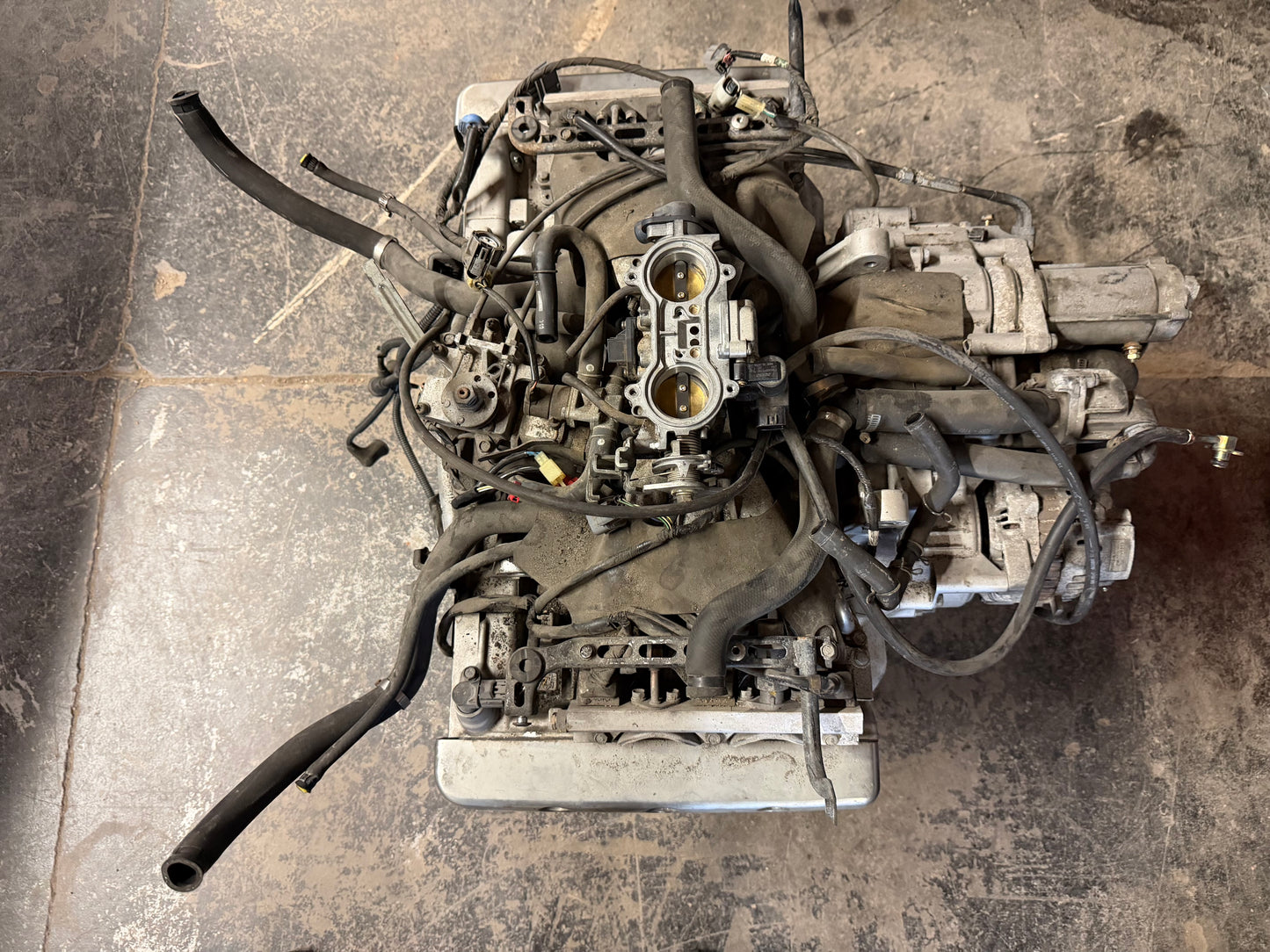 01-10 Honda Goldwing OEM Engine Assembly *Not Tested / Not Locked Up 144K Miles*