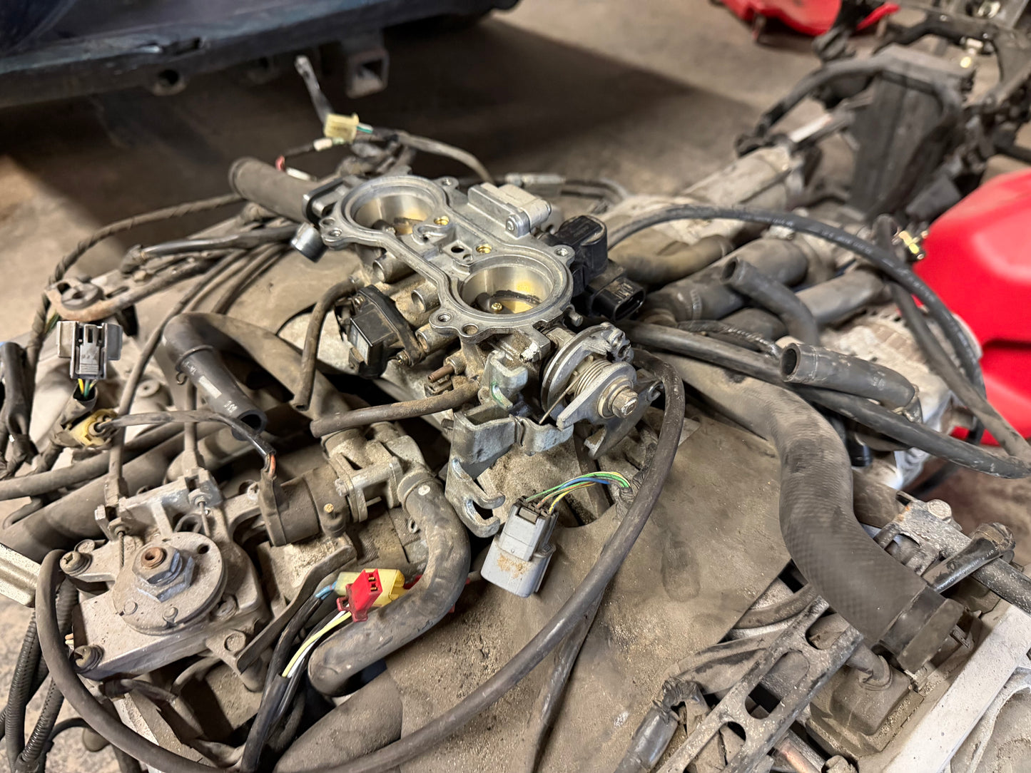 01-10 Honda Goldwing OEM Engine Assembly *Not Tested / Not Locked Up 144K Miles*