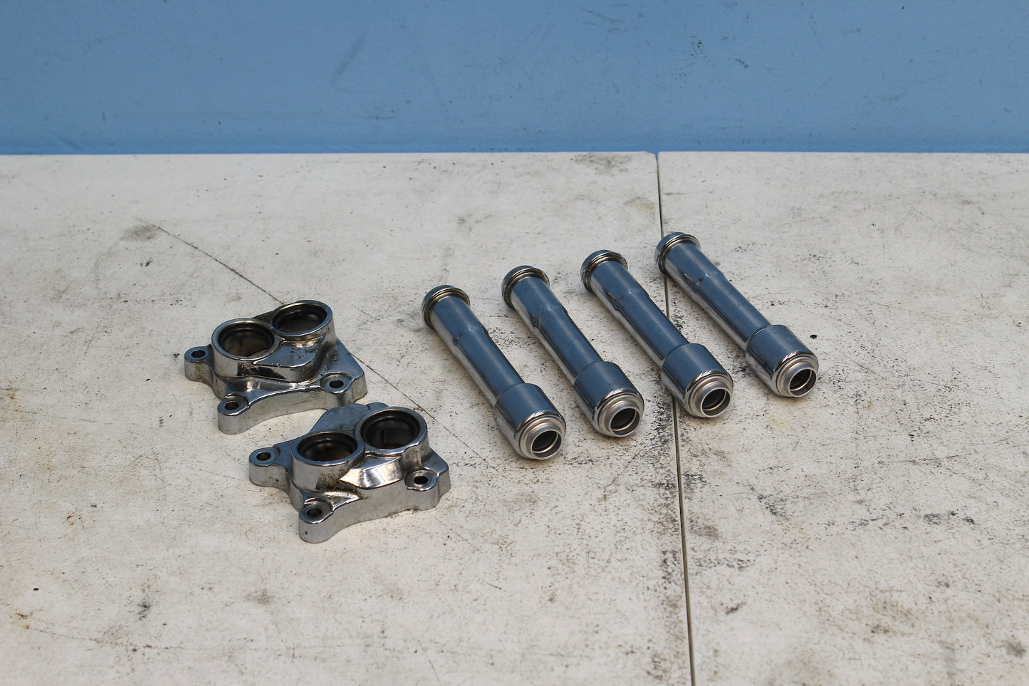 1999-2013 Harley Davidson Road King OEM Push Rod Pushrod Tappet Cover Tubes