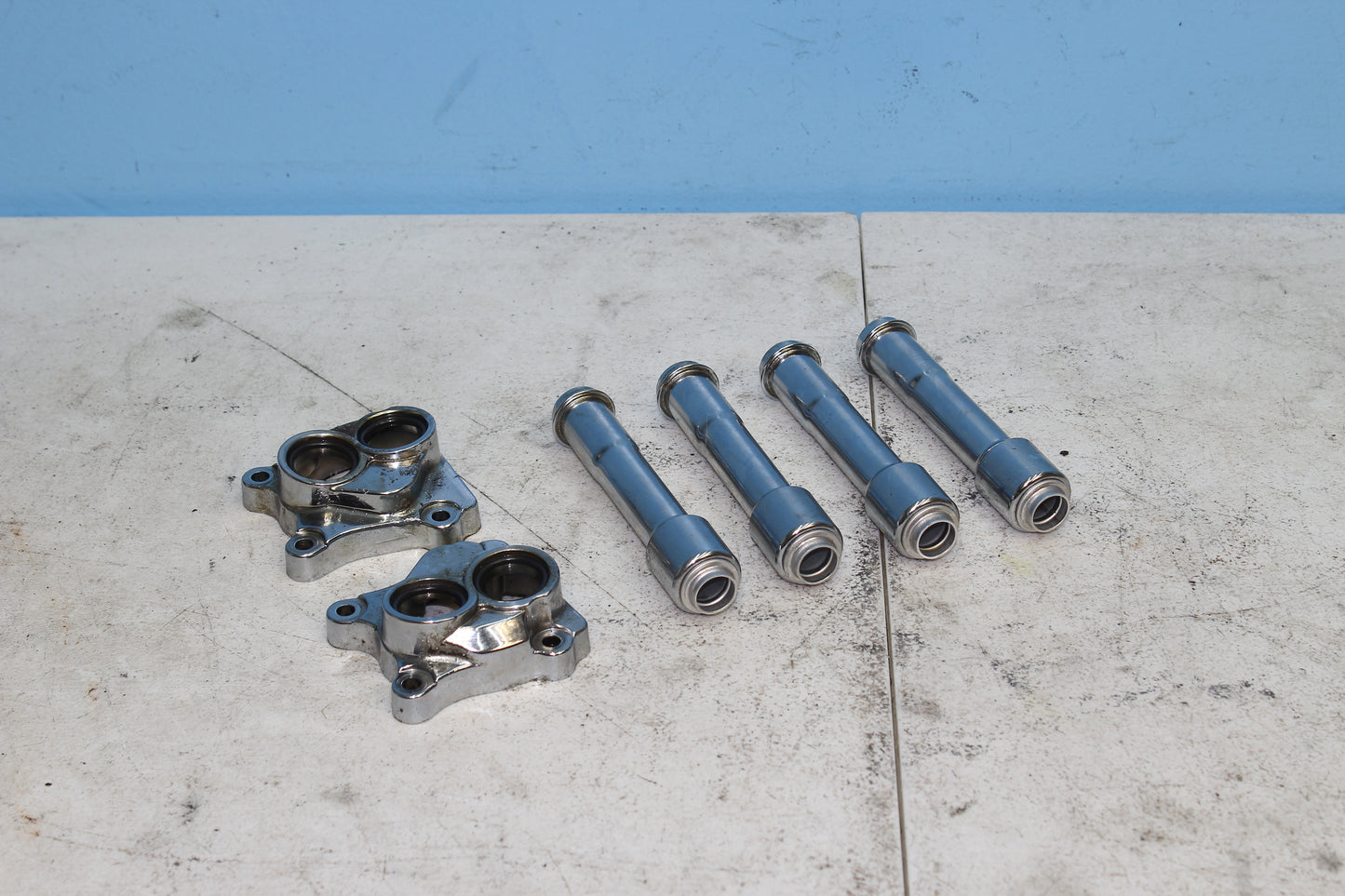 1999-2013 Harley Davidson Road King OEM Push Rod Pushrod Tappet Cover Tubes