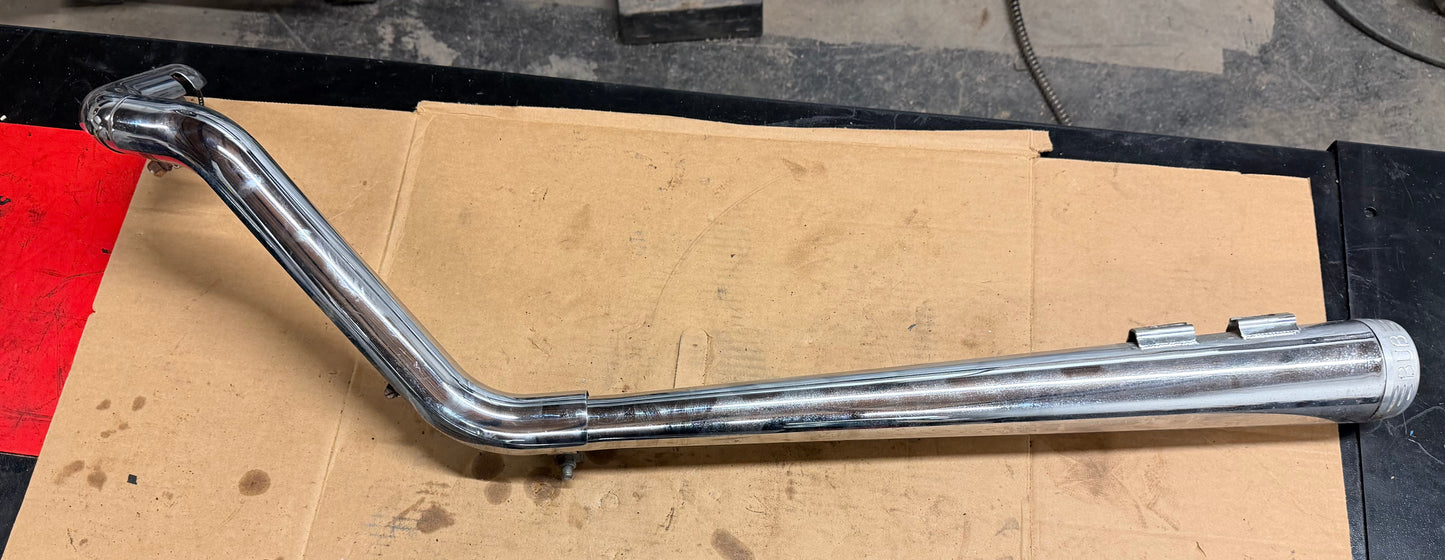 1999-2013 Harley Davidson Road King Bub Exhaust System Chrome