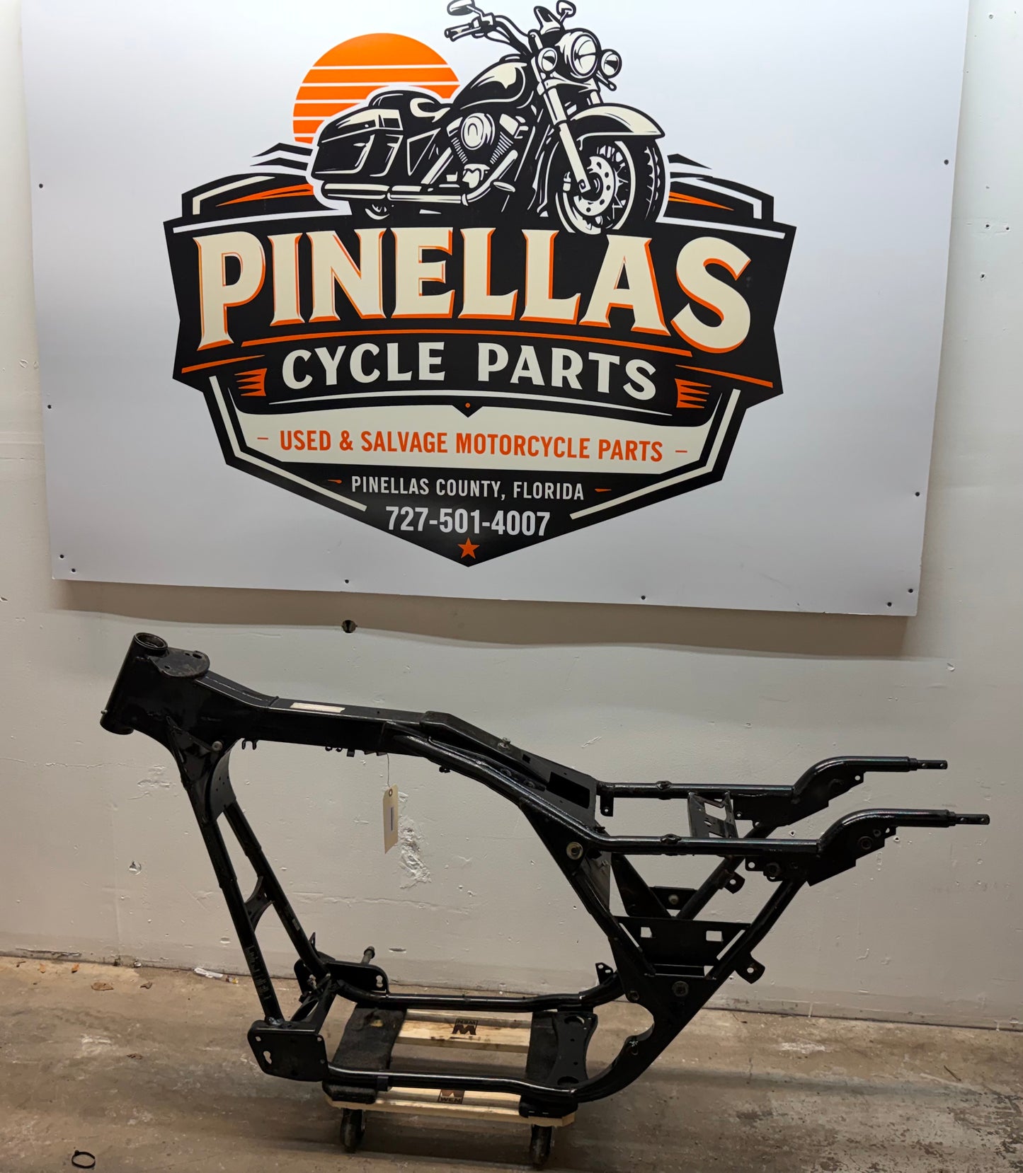 1999-2013 Harley Davidson Road King OEM Frame *CLN*