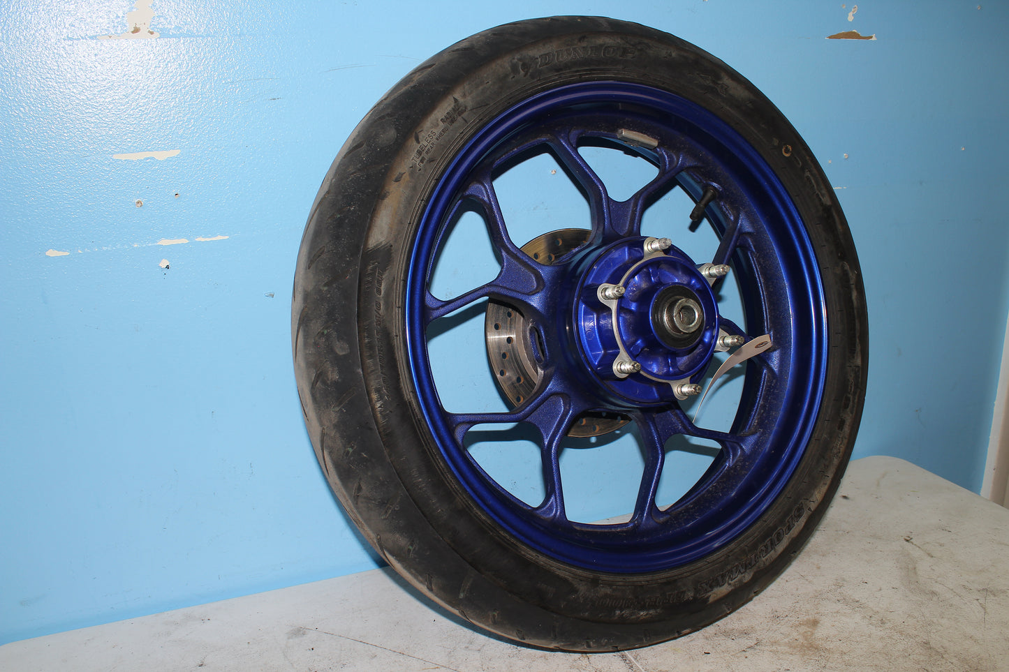 2019-2024 Yamaha YZF-R3 ABS OEM Rear Wheel 2WD-F5338-03-P0 *Straight*