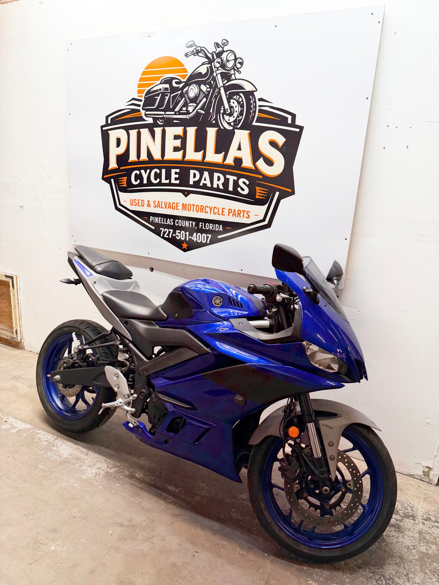 2019-2024 Yamaha YZF-R3 ABS OEM Swing Arm Assembly 1WD-F2110-00-00