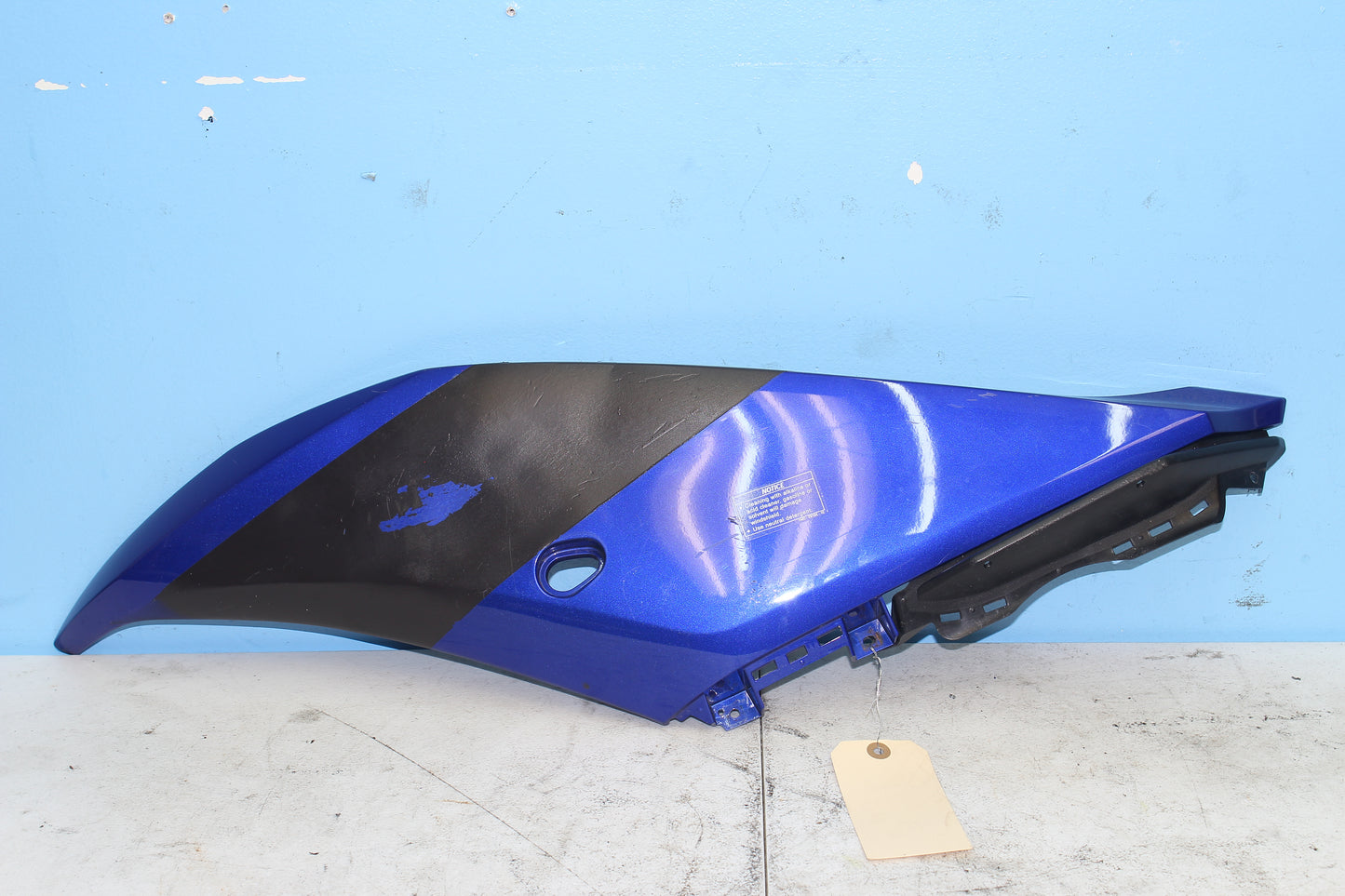 2019-2024 Yamaha YZF-R3 ABS OEM Left Mid Fairing BS7-F835U-00 *DMG*