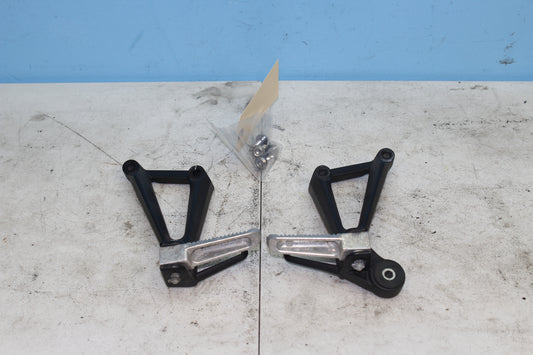 2019-2024 Yamaha YZF-R3 ABS OEM Rear Passenger Footrest / Pegs (PAIR)