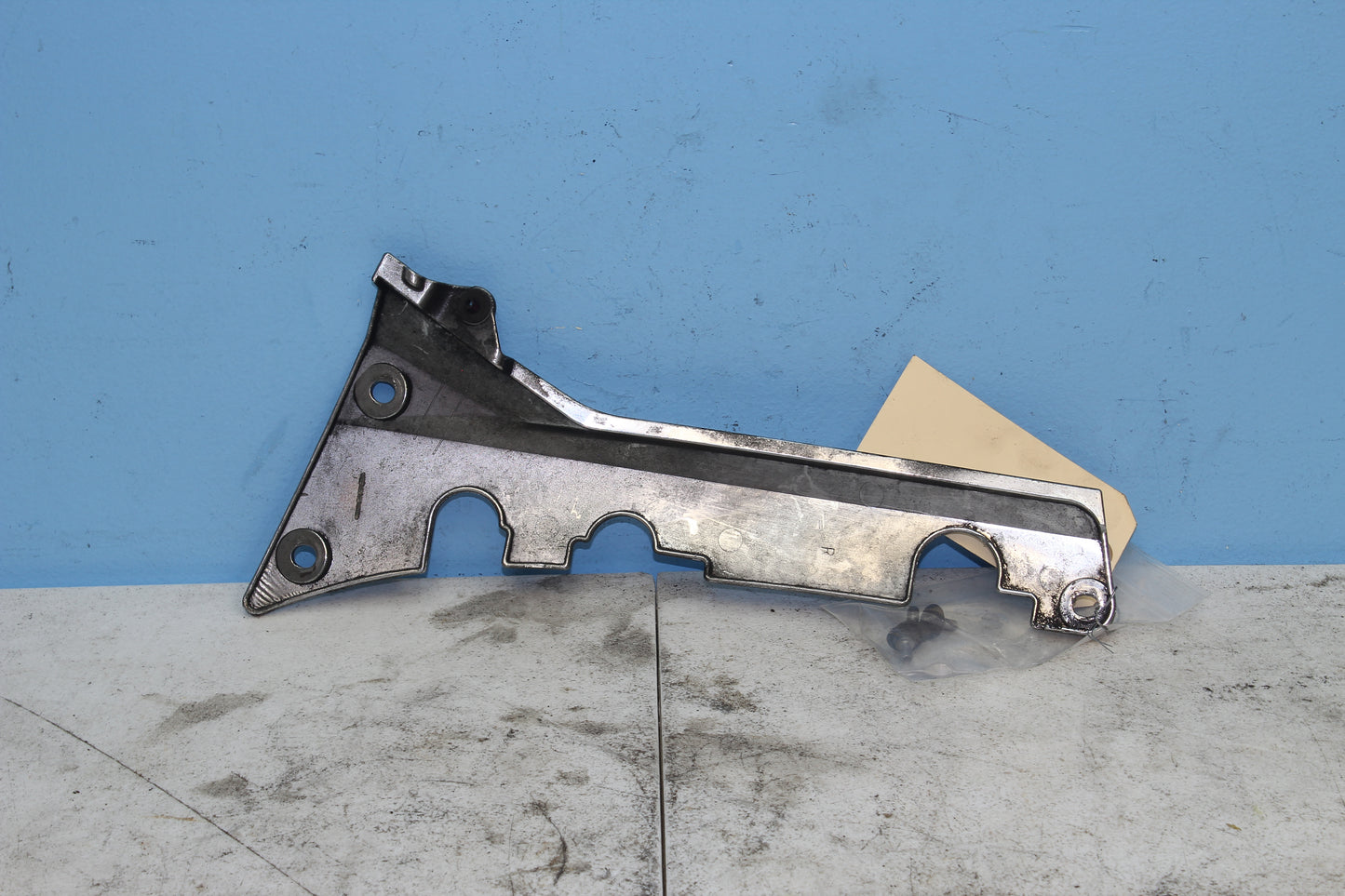 2001-2010 Honda Goldwing OEM Right Side Lower Chrome Frame Cover *DMG*