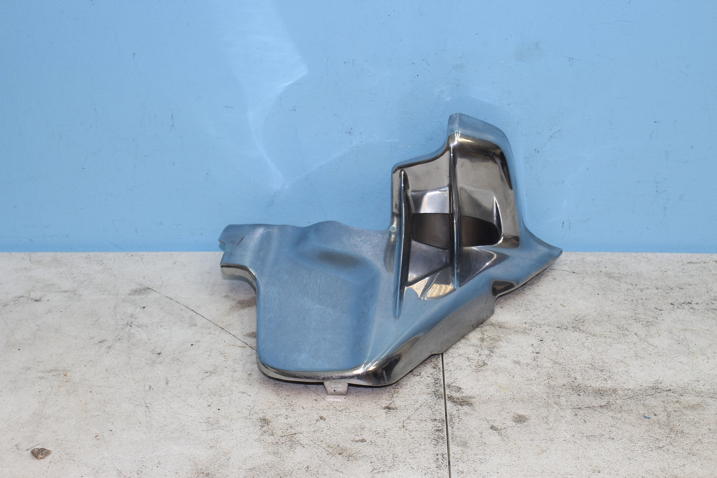 2001-2010 Honda Goldwing OEM Left Side Chrome Engine Cover 83561-MCA-A60