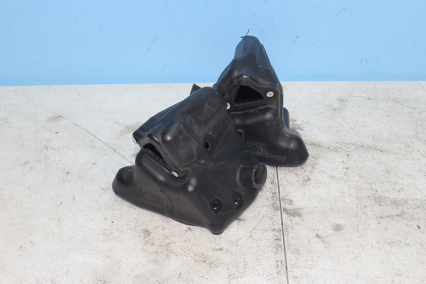 2001-2010 Honda Goldwing OEM Front Speaker Audio Boxes Left Right Mount