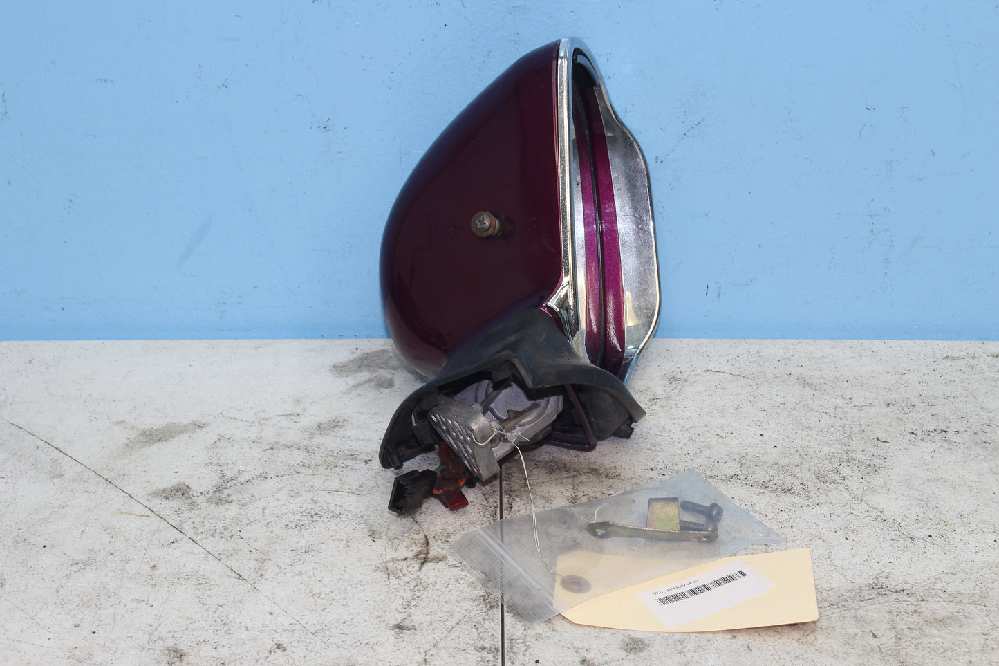 2001-2010 Honda Goldwing OEM Left Mirror Assembly 88120-MCA-A00 *DMG*
